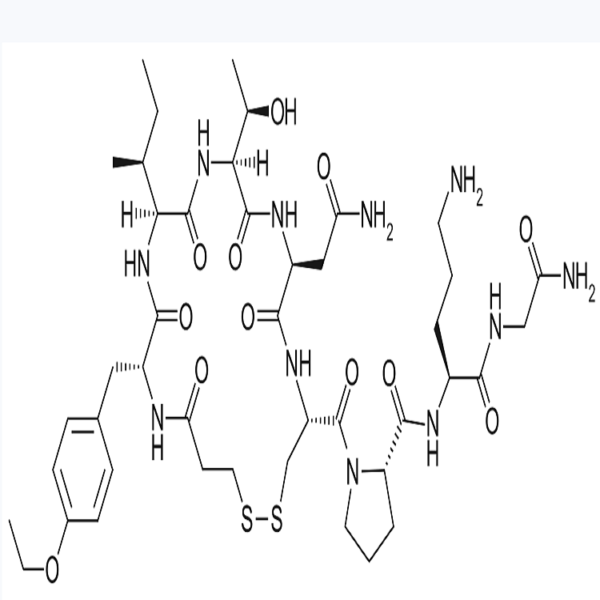 High Quality Atosiban CAS 90779-69-4 is a combined contractin and pressin V1A receptor antagonist