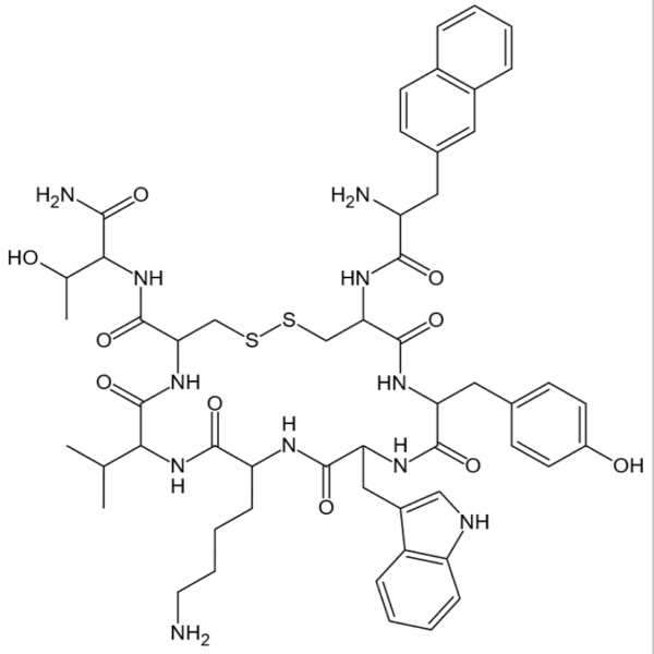 Hot Sale Anti Cancer Peptide Lanreotide CAS 108736-35-2