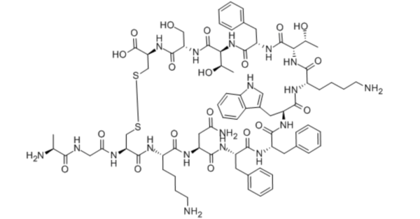 High Quality Peptide Somatostatin Acetate/ 15-28-Somatostatin-28 CAS 38916-34-6
