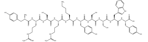 Decapeptide-12/ Lumixyl CAS 137665-91-9 inhibits melanin formation